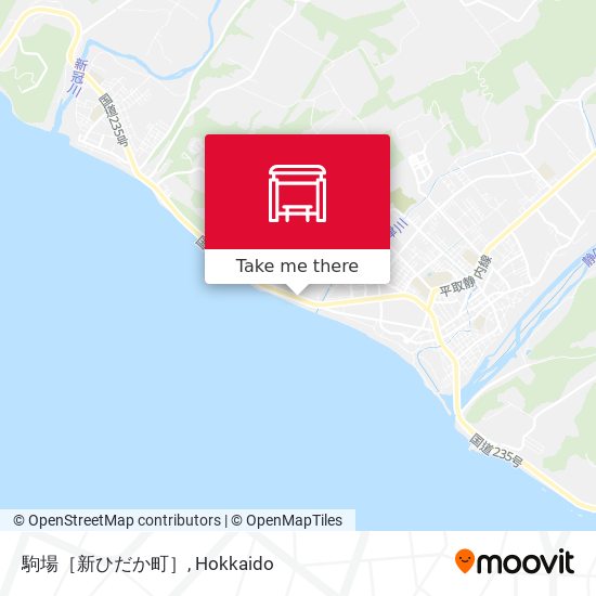 駒場［新ひだか町］ map