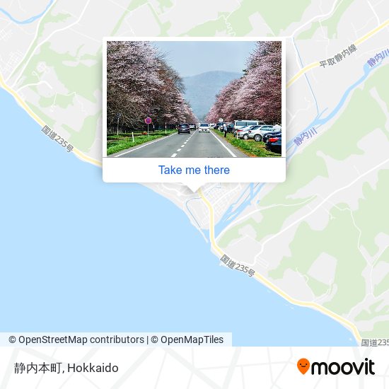 静内本町 map