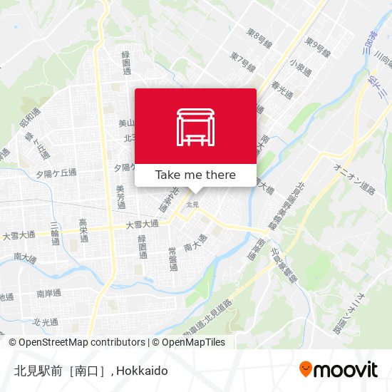 北見駅前［南口］ map