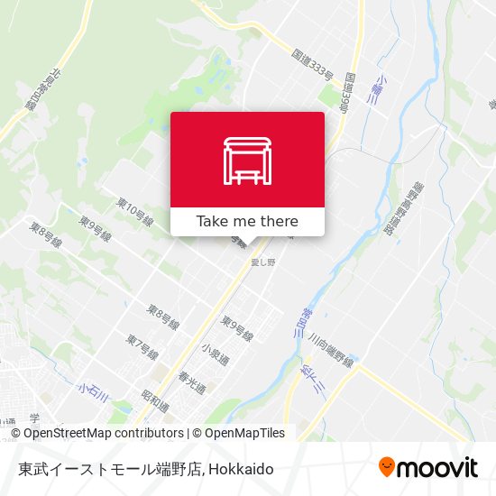 東武イーストモール端野店 map