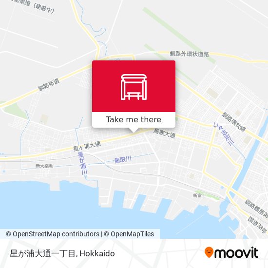 星が浦大通一丁目 map