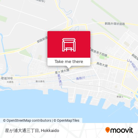 星が浦大通三丁目 map
