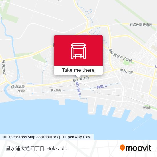 星が浦大通四丁目 map
