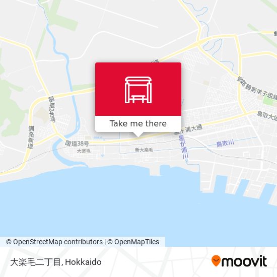 大楽毛二丁目 map