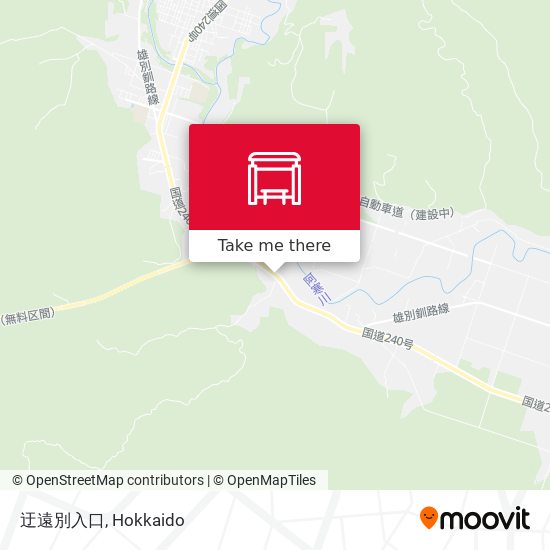 迂遠別入口 map