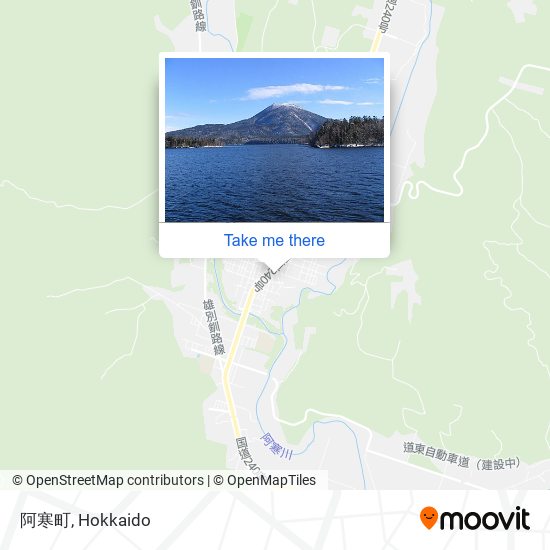 阿寒町 map