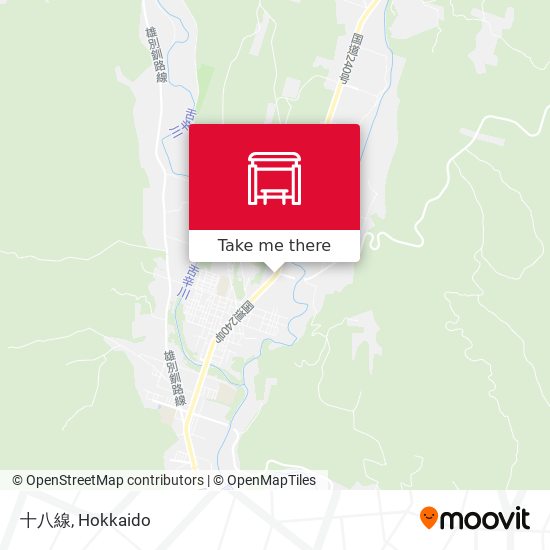 十八線 map