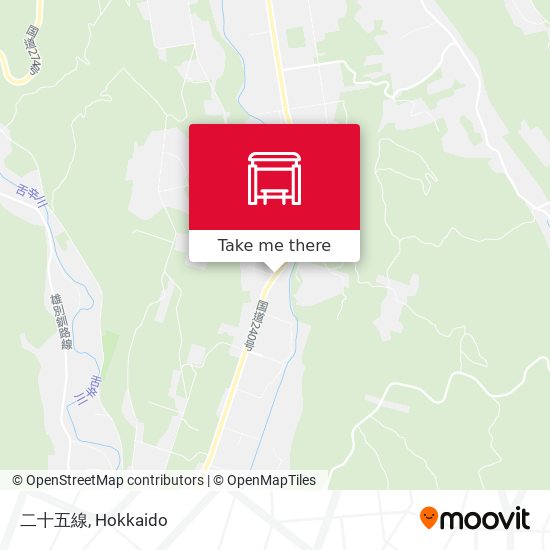 二十五線 map