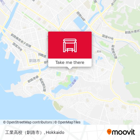 工業高校（釧路市） map