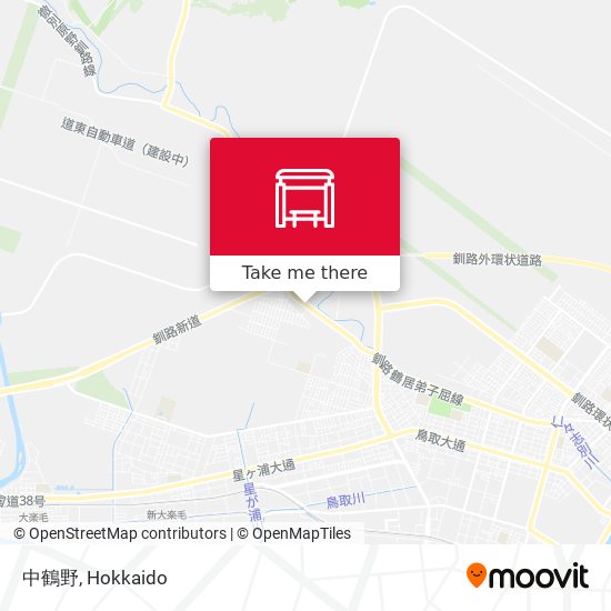 中鶴野 map