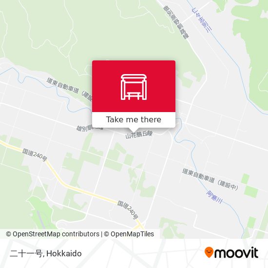 二十一号 map