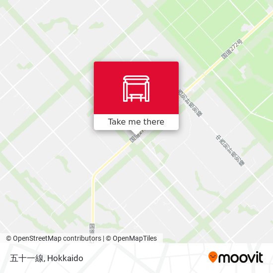 五十一線 map