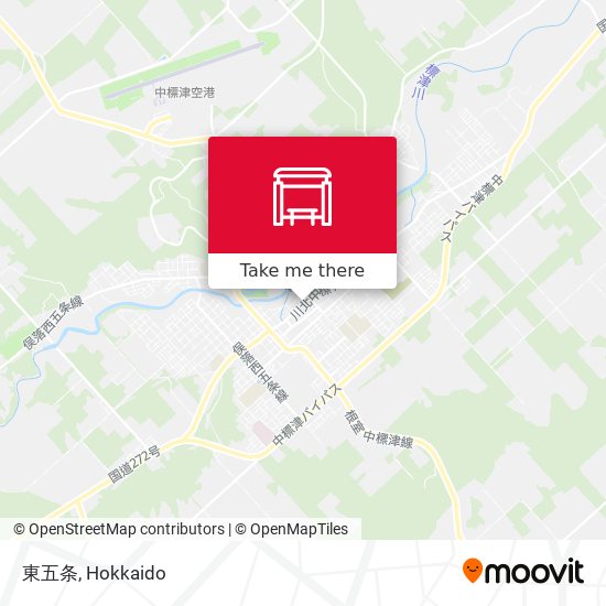 東五条 map
