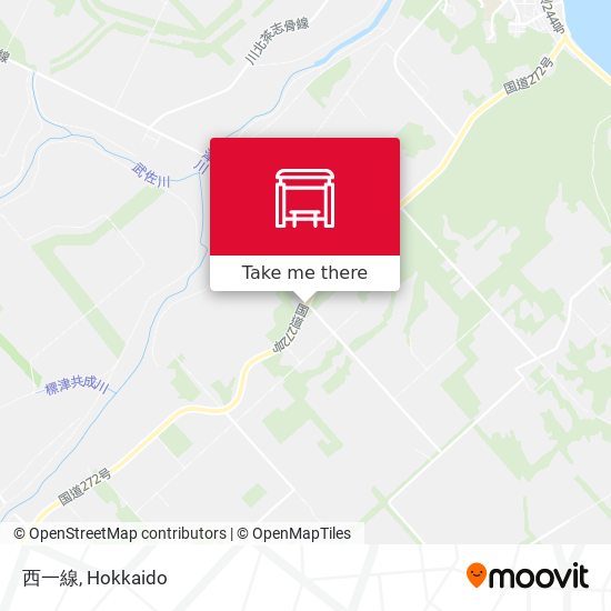 西一線 map
