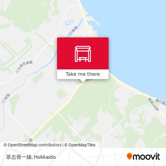 茶志骨一線 map