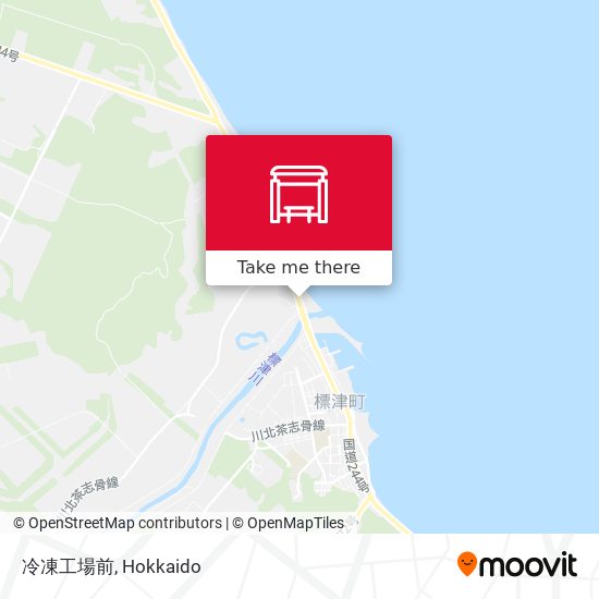 冷凍工場前 map