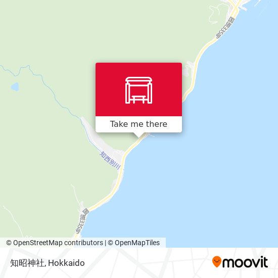 知昭神社 map