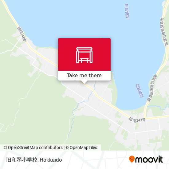 旧和琴小学校 map