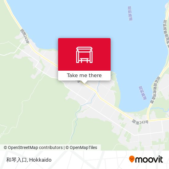和琴入口 map