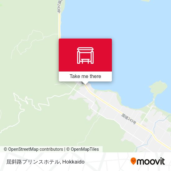 屈斜路プリンスホテル map