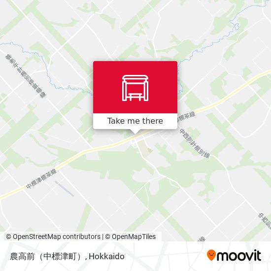 農高前（中標津町） map