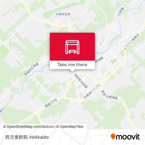 西児童館前 map