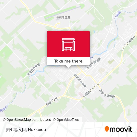 泉団地入口 map