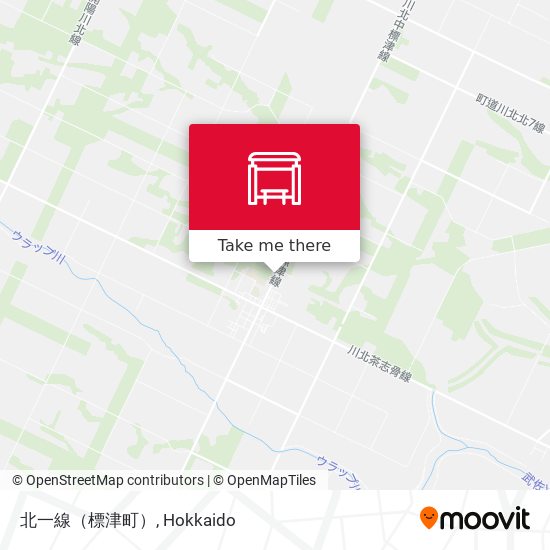 北一線（標津町） map