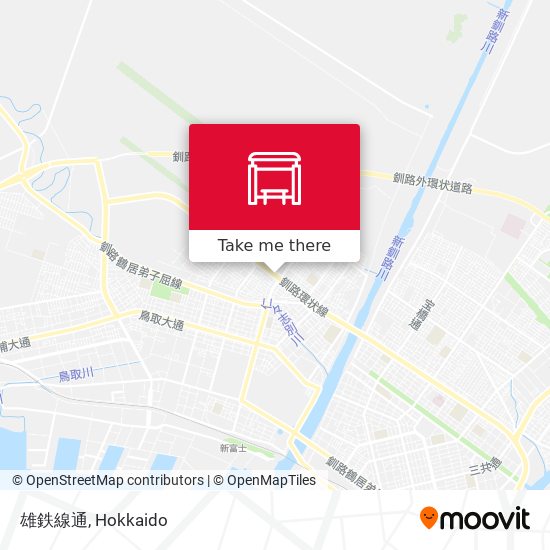 雄鉄線通 map