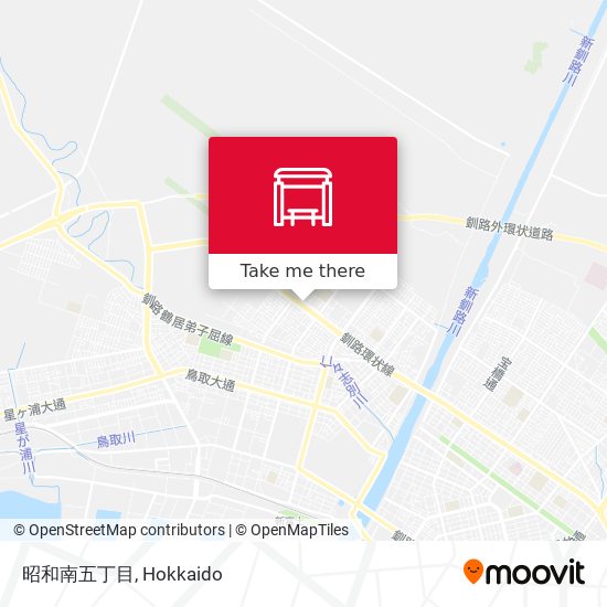 昭和南五丁目 map