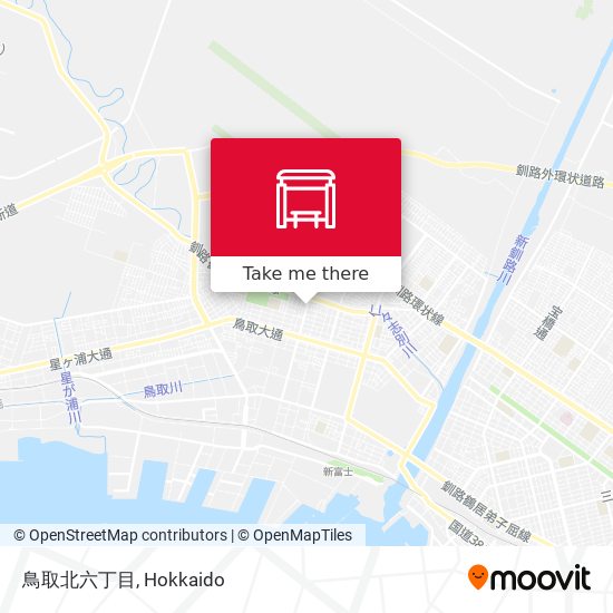 鳥取北六丁目 map