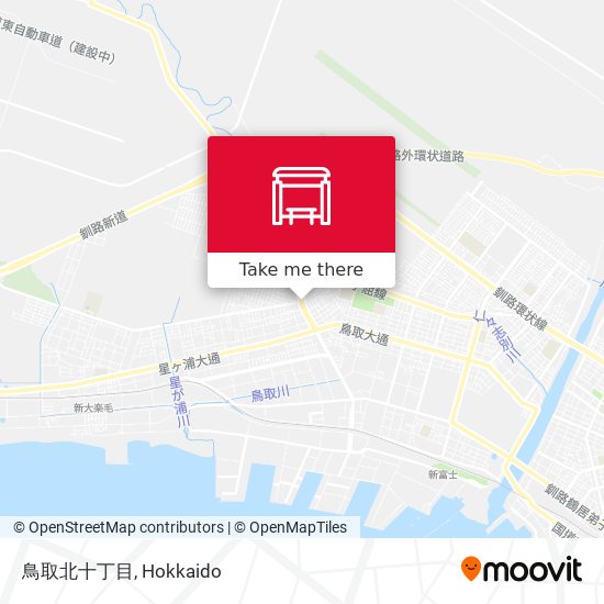 鳥取北十丁目 map
