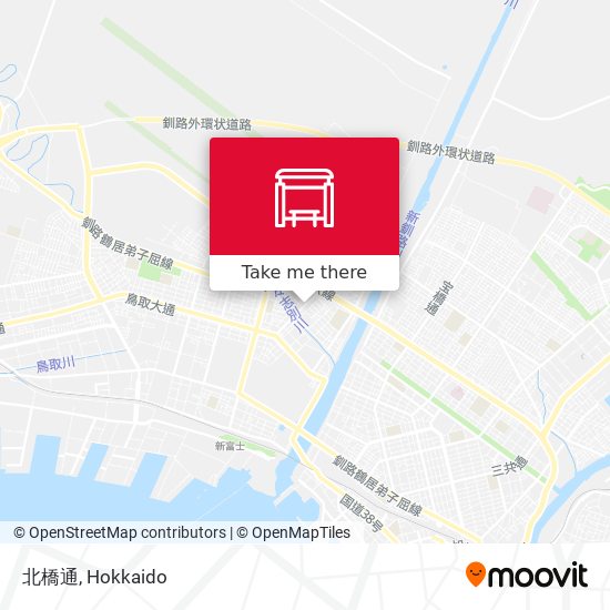 北橋通 map