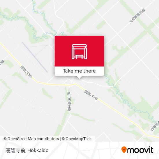 憲隆寺前 map