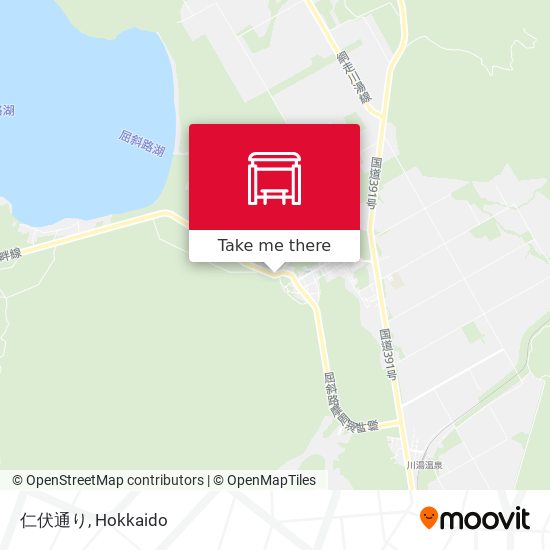 仁伏通り map