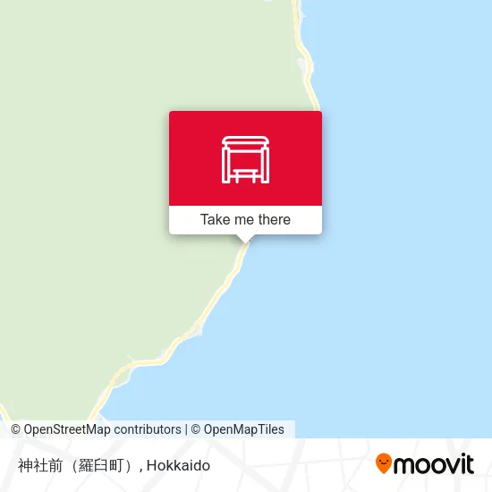 神社前（羅臼町） map
