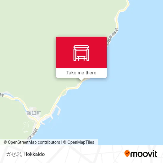 ガゼ岩 map