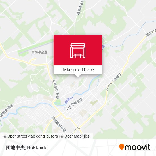 団地中央 map