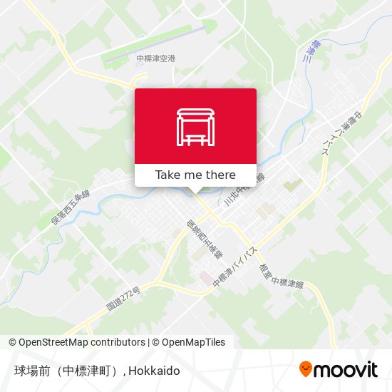 球場前（中標津町） map