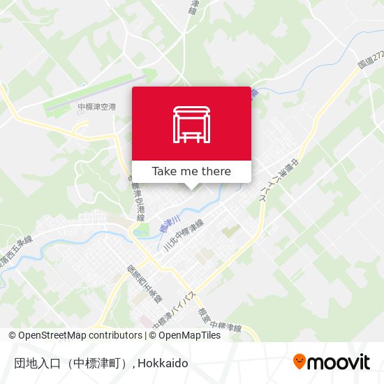 団地入口（中標津町） map