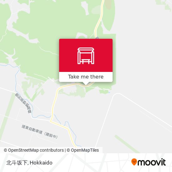 北斗坂下 map