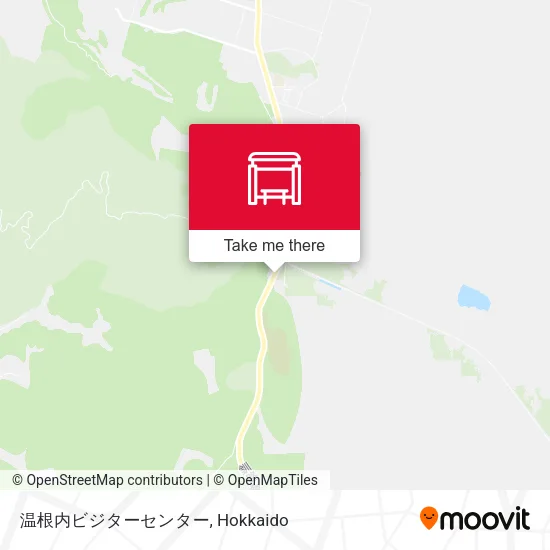温根内ビジターセンター map