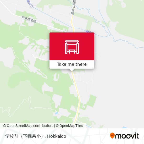 学校前（下幌呂小） map