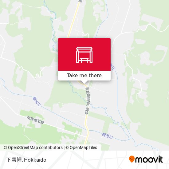 下雪裡 map