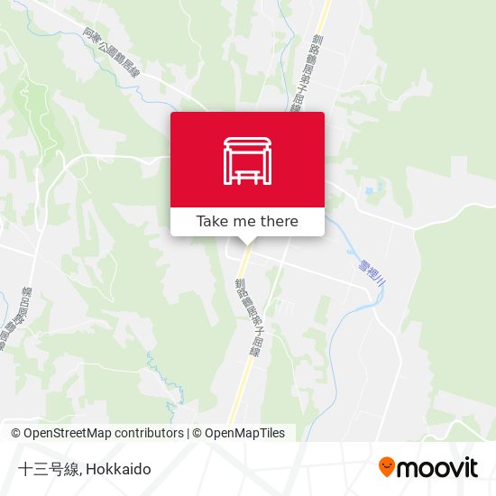 十三号線 map