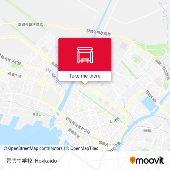 Keiun Junior High School map