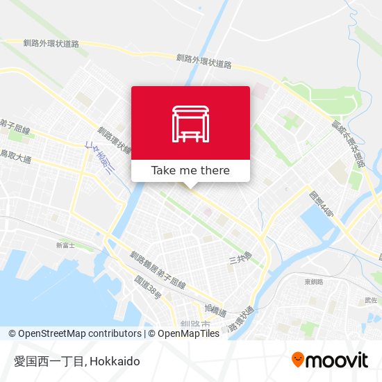 愛国西一丁目 map
