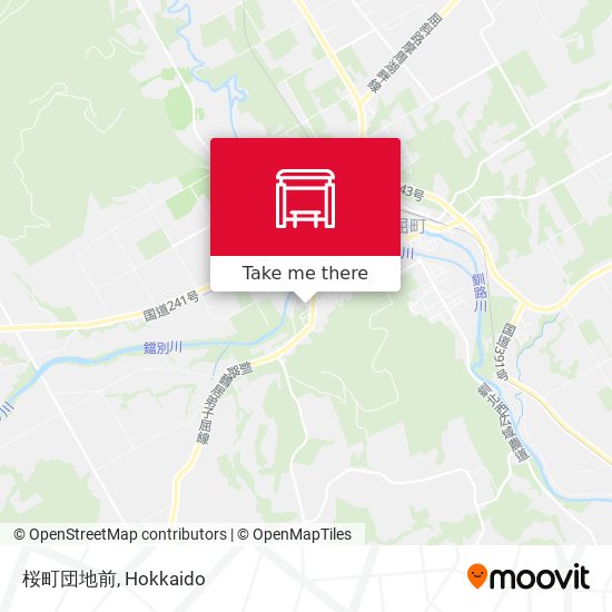 桜町団地前 map