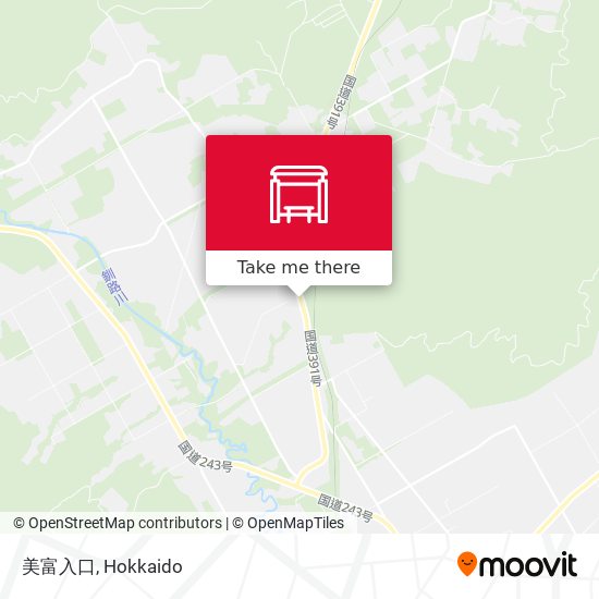 美富入口 map