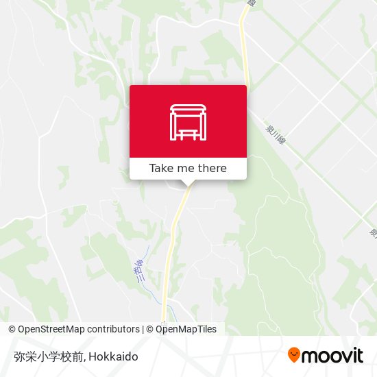 弥栄小学校前 map